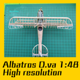 albatros48.png ALBATROS D.VA  scale model1:48