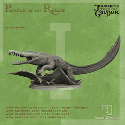 Sarcosuchus-Angle.png Файл 3D Sarcosuchus・Модель 3D-принтера для скачивания