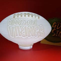 IMG_20230825_090422661.jpg Minnesota Vikings GRAFFITI FOOTBALL LIGHT