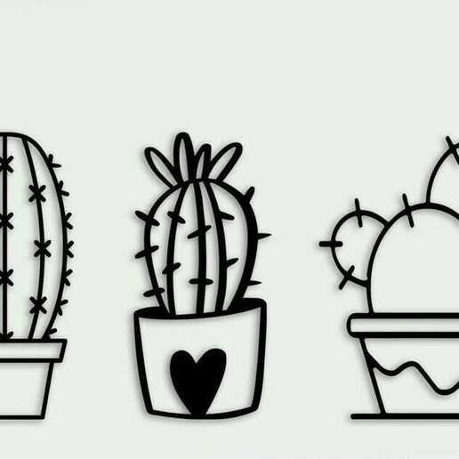 Stl File Cactus 3d Model・3d Printer Model To Download・cults