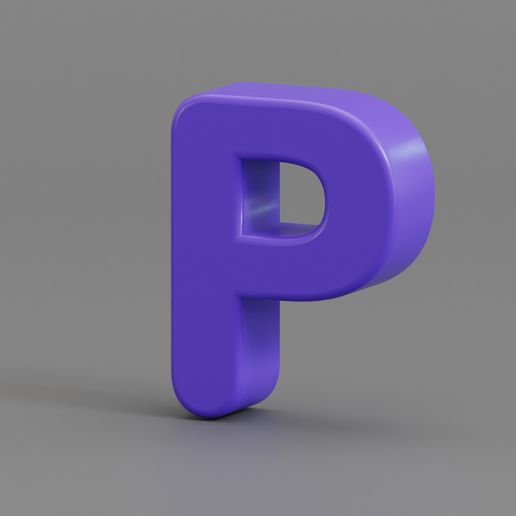 Alphabet P Letter
