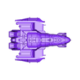B-Interdictor Pocket Warship.stl Interdictor-Taschenkriegsschiff