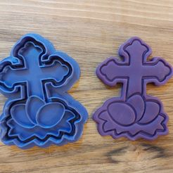 Screenshot_20230325_003806_Instagram.jpg STL file Easter Cookie Cutter Cross・3D printer model to download