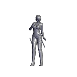 Ayane.obj-21__4__2021,-5_10_37-ص.png Free STL file Ayane gril・3D print design to download