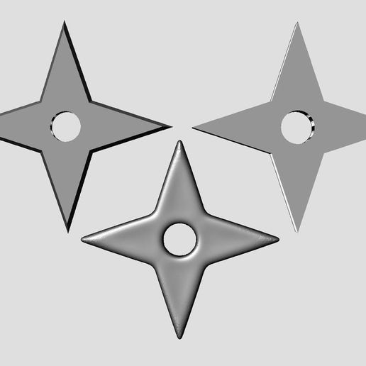 Free STL file Small Soldiers Kip Shuriken・3D printer model to download ...