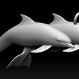 a3.jpg Porta-chaves golfinho - Modelo de impressão 3D de golfinho