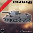 2.jpg OT-34 char lance-flammes (version petite échelle) - Armée soviétique WW2 Second Monde Front de l'Est Ostfront RPG Mini Hobby