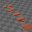 3D-Builder-23.06.2022-0_27_59.png Brick wall / Damaged brick wall + debris (battlefield accessory for tabletop)