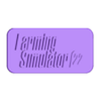 FS22LOGO.stl Logo farming simulator 22