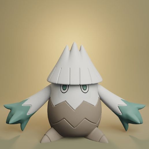 🐉 Pokemon - Snover・ STL File for ・Cults