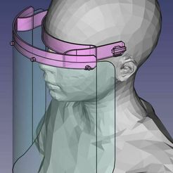 KidSize.JPG Fichier 3D gratuit Ecran facial, Prusa specs・Plan imprimable en 3D à télécharger