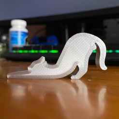 IMG_2944.jpg Fichier STL gratuit Supporter du téléphone des chats・Plan imprimable en 3D à télécharger