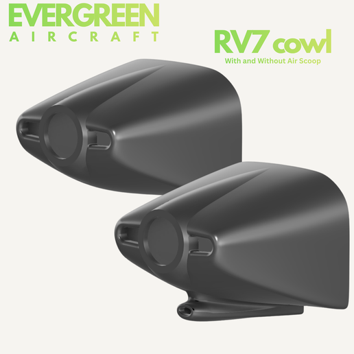 Vans RV 7 Engine Cowls for RC Plane