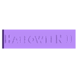 HALLOWEEN II Logo Display by MANIACMANCAVE3D.stl 17x HALLOWEEN Logo Display Bundle (1978 - 2022) by MANIACMANCAVE3D