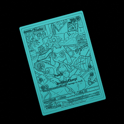 Riolucard.png STL-Datei Riolu・3D-Drucker-Vorlage zum herunterladen