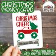 NTLMNC005.jpg 🎄🎅 Christmas Money Card holder - by AM-MEDIA (money card, Christmas gift, Money gift, Christmas Cash gift, Teen gift, Christmas gadget)