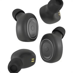 earbuds1.jpg Fichier OBJ Oreillettes Modèle 3D à faible polarité・Design pour imprimante 3D à télécharger
