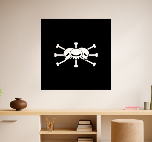 One Piece Beards Jolly Roger