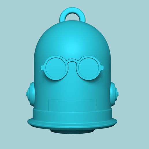 r1.jpg Deadlock Dynamo Head Keychain STL - Game Character