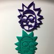 rick sanchez.jpg Rick and morty cookie cutter
