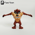 Flexi-Town-Taz,-I5.png Flexi Taz, figurine articulée, 3mf inclus