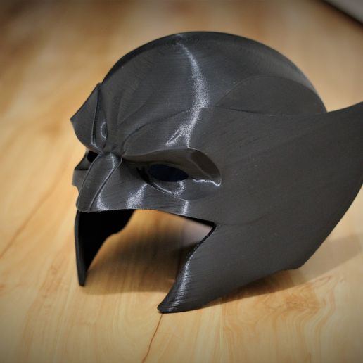 IMG_0111.JPG Download STL file Wolverine Mask • 3D printer template, VillainousPropShop