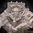424.jpg Perturabo Statue primarch iron warrior with mask