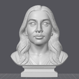 Lilly-Singh3d.png Buste de Lilly Singh - Modèle 3D de l'humoriste et créatrice de contenu