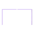 Rails_Small.stl TV Top Utility Shelf - 2 Sizes