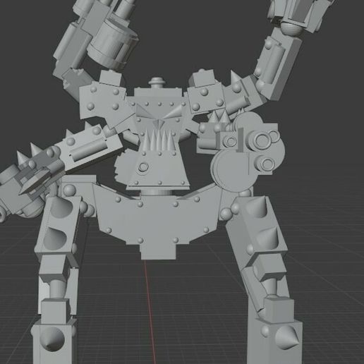 ⚔ Orx Dread Mech・Free STL File for ・Cults