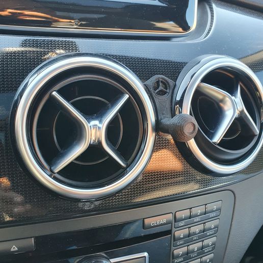MERCEDES BENZ PHONE HOLDER - AIR VENT - B CLASS ETC 3D model