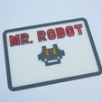 4ad7e123544e0a8ffdeee26786d8d9e7_display_large.JPG Free STL file Mr Robot badge・Object to download and to 3D print