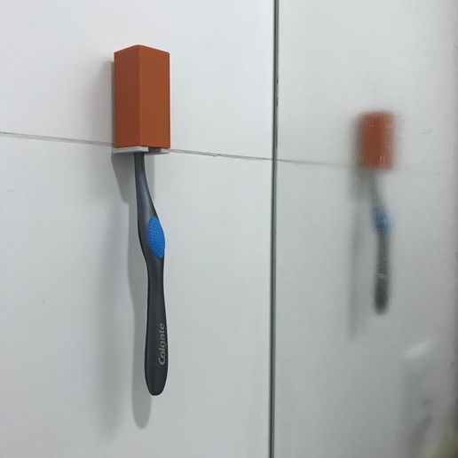 2.jpg STL-Datei Toothbrush Holder (Hygienic Design) herunterladen • Modell zum 3D-Drucken, OsvaldoFilho
