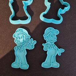344272280_200303752818572_3405532156534701772_n-1.jpg Archivo STL NUEVO super mario Movie cortadores de galletas 2 cortadores・Modelo para descargar e imprimir en 3D