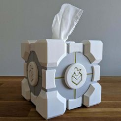 DC-pic1.jpg STL file Decongestion Cube (Tissue Box Holder)・3D print design to download