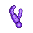 Hand1.stl Five nights at Freddy's lefty articulated figure and extra leg for foxy