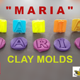molde plastilina Maria-2.png FREE - CLAY MOLDS - PLASTICINE MOLDS - LETTERS OF "MARIA" - LETTERS OF "MARIA" - LETTERS OF "MARIA" - LETTERS OF "MARIA" - LETTERS OF "MARIA" - CLAY MOLDS