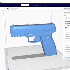 Arquivo (E) Editar Ver Ajustes Ultimaker Cura oO reality Ender-3V2 Extensdes Preferéncias Ajuda oO 3DLAB PLA Flex Azul 0.4mm Nozzle PREPARAR Pac ARrZ MONITOR SS vVilque PLA0.2.6... Quality -0.2mm i Ajustes de impressio Perfil Vilque_PLA_0.2_60MMS p Qualidade © Paredes = Superior/Inferior ® Preenchimento Dense do Preenchimento Distancia da Linha de Preenchimento Padrao de Preenchimento Conectar Linhas de Preenchimenta Diregdes de Filetes de Preenchimento Deslocamento X do Preenchimenta Deslocamento do Preenchimento ¥ Aleatorizar © Comeco do Preenchimenta Multiplicador de Filete de Preenchimento Contagem de Paredes de Preenchimento Extras Porcentagem de Sobreposicéo do Preenchimento Sobrepasicgo de Preenchimento 250 4g Cibico 00 00 300 012 Fat Archivo STL Taurus G3 TORO・Modelo para descargar y imprimir en 3D