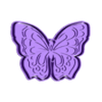 Schmetterling3.stl Butterfly 5 Butterfly Shape Details Spring Easter Cookie Cutters Set cookie cutter