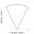 1-7_of_pie~7in-cm-inch-top.png Slice (1∕7) of Pie Cookie Cutter 7in / 17.8cm