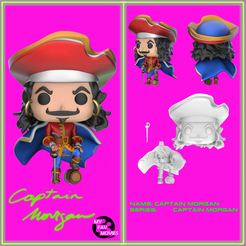 captain-morgan.png STL-Datei Kapitän Morgan Zoll・3D-Druckvorlage zum Herunterladen
