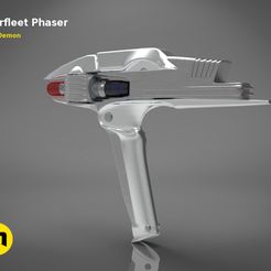 phaser-color.319.jpg Download OBJ file Starfleet Phaser - Star Trek • 3D printing design, 3D-mon