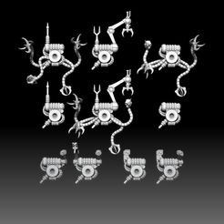 1.jpg 3D file Techno Heretical - Backpacks・3D print design to download