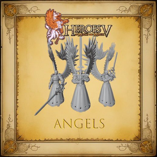 Heroes of might and magic 5 angel Angel HOMM 5