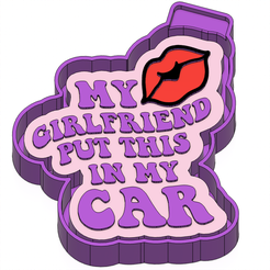 INK.png Archivo 3D Mi novia puso esto en mi coche Freshie STL Mold Housing・Plan imprimible en 3D para descargar