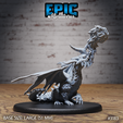 3183-Young-Horn-Dragon-Flame-Large-1.png Young Horn Dragon Flame ‧ DnD Miniature ‧ Tabletop Miniatures ‧ Gaming Monster ‧ 3D Model ‧ RPG ‧ DnDminis ‧ STL FILE