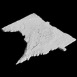 Minnesota5.png USA State of Minnesota Topographic Map - 3D Terrain Elevation - Relief Map - Topography of Minnesota