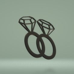 WhatsApp-Image-2022-06-10-at-11.54.57-AM.jpeg STL file cake topper rings・Design to download and 3D print, DanteBOY