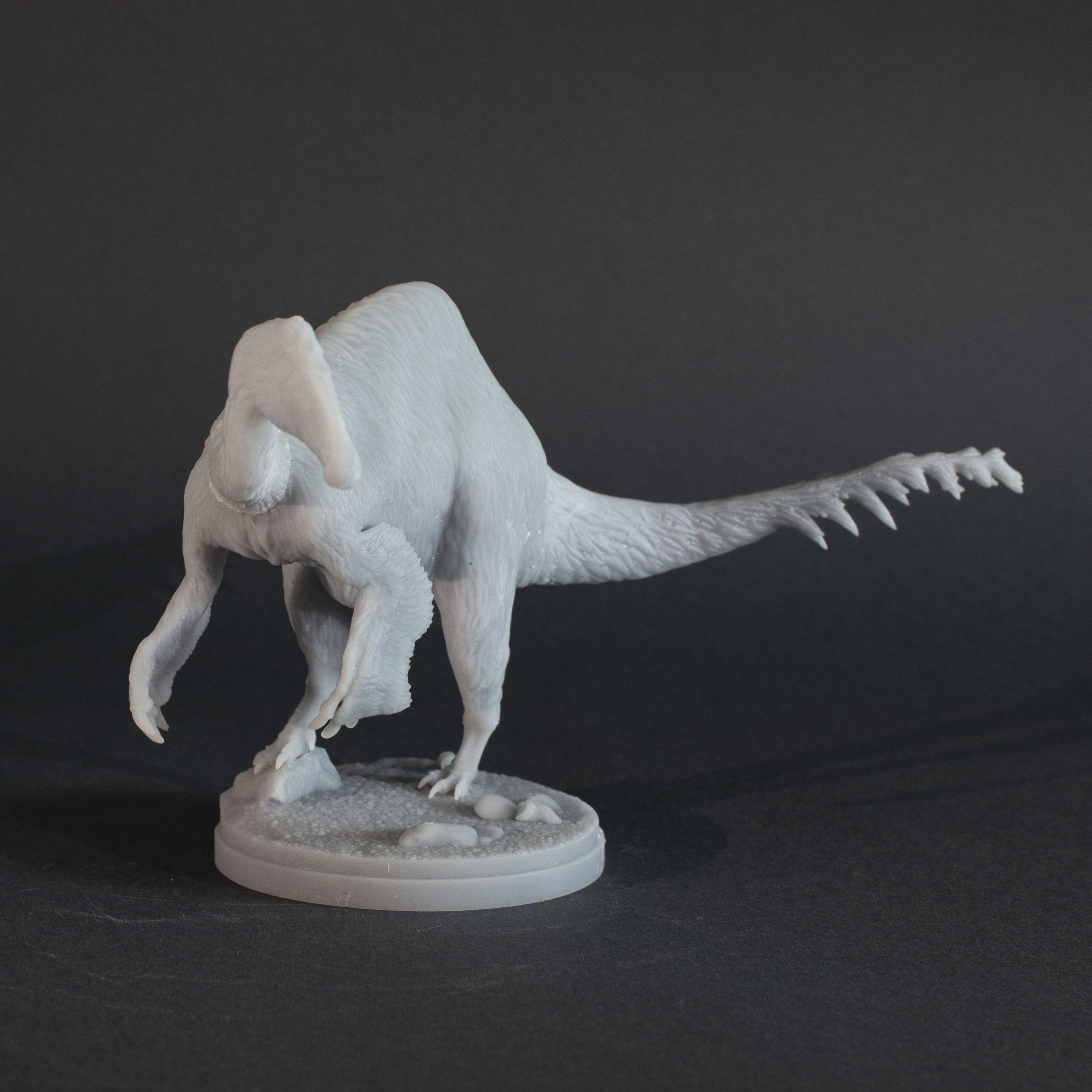 instakajrus1.jpg Archivo STL Deinocheirus・Objeto imprimible en 3D para descargar, Dino_and_Dog