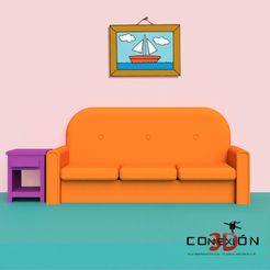 Sillon-Simpson-6-1-2.jpg Fichier 3MF gratuit Le canapé des Simpsons・Design pour imprimante 3D à télécharger